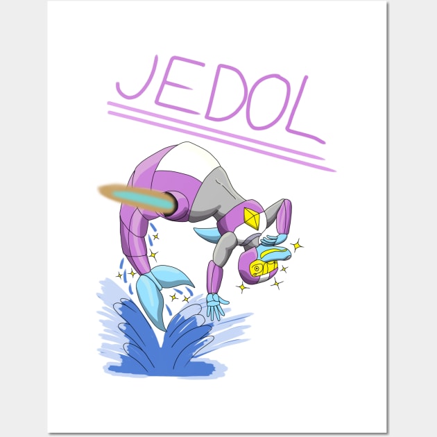 Fabulous Merman Jedol Wall Art by Cyborg-Lucario